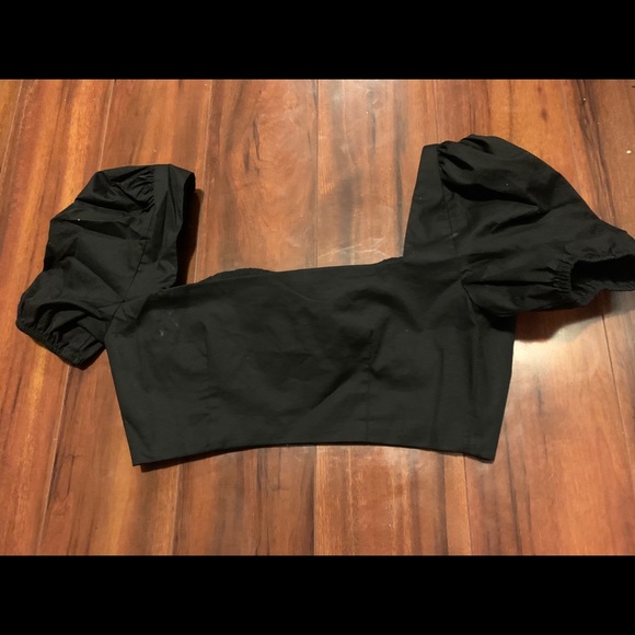 🚫SOLD🚫Fashion Nova Crop Hooked Bustier - Picture 6 of 6